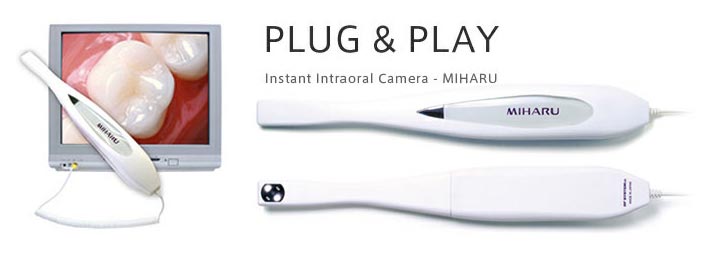 RFSYSTEMLab Intraoral camera with normal mode and plaque detection mode